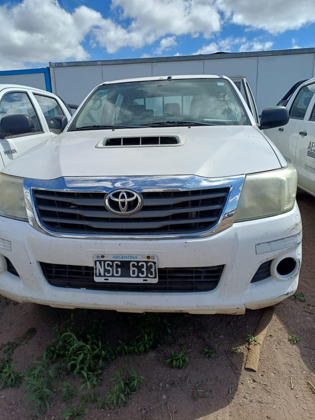 TOYOTA PICK-UP HILUX 4X2 CABINA DOBLE DX PACK 2.5 TDI, Año 2014. DOM: NSG633. Ubicación: Lujan de Cuyo, provincia de Mendoza