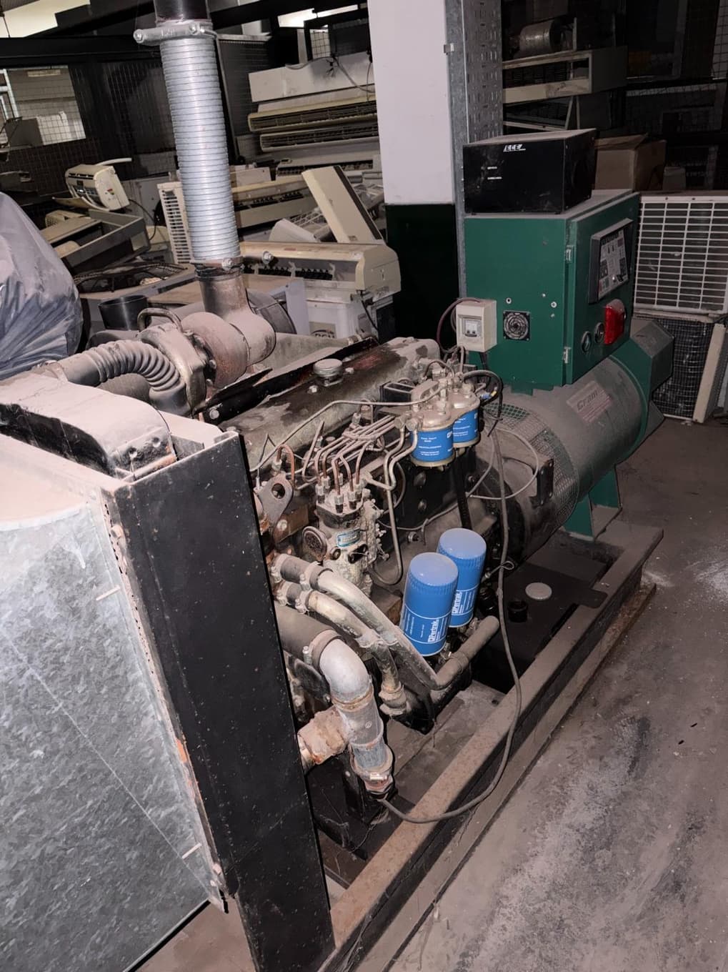 GRUPO GENERADOR 90 KVA CRAM, Cantidad: 1 unidad, Condición: usado, con posibles faltantes. LOC: , provincia de Córdoba