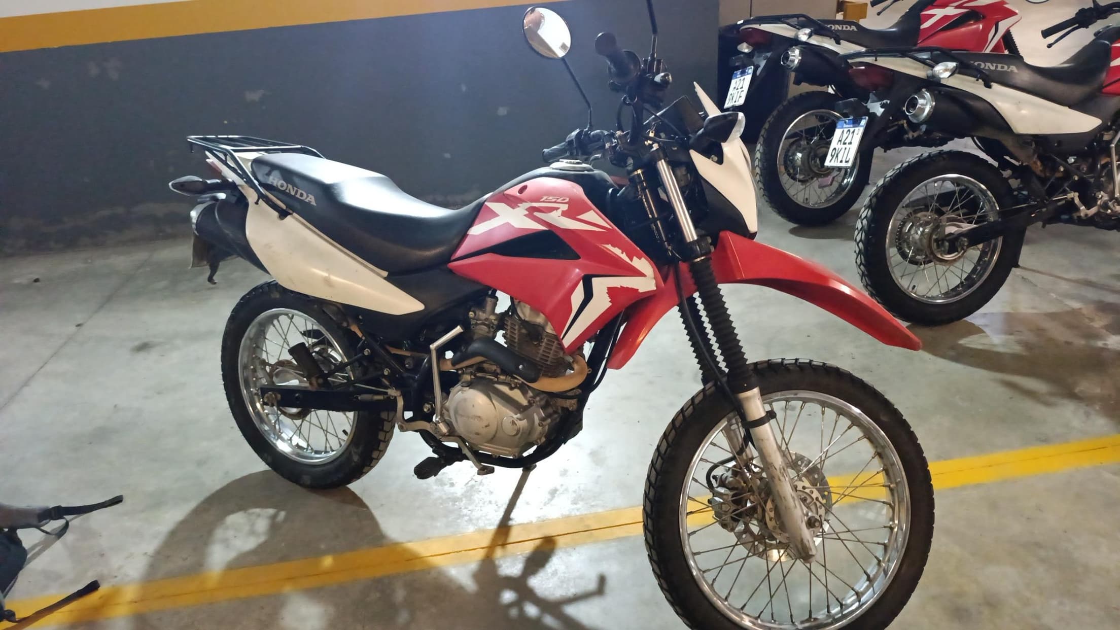 HONDA MOTOCICLETA XR 150 L, Año 2024. DOM: A219HEM. Ubicación: VICTORIA, provincia de Buenos Aires
