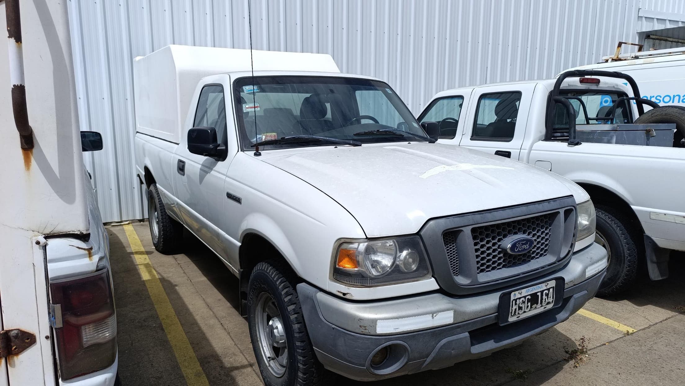FORD PICK-UP RANGER CS 4X2 XL PLUS 3.0L D, Año 2008. DOM: HSG164. Ubicación: Rosario, provincia de Santa Fe