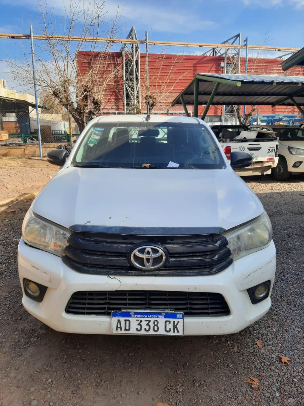 TOYOTA PICK-UP HILUX 4X4 D/C DX 2.4 TDI 6 M/T, Año 2018. DOM: AD338CK. Ubicación: Godoy Cruz, provincia de Mendoza
