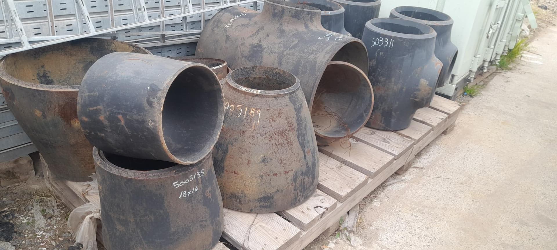 ACCESORIOS PIPING, Cantidad: 26 unidades, Condición: sin uso. LOC: Don Torcuato, provincia de Buenos Aires