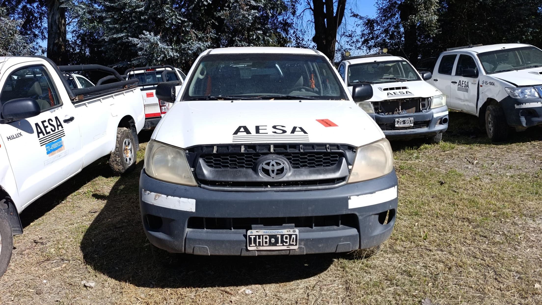 TOYOTA PICK-UP HILUX 4X2 CABINA DOBLE DX PACK 2.5 TD, Año 2009. DOM: IHB194. Ubicación: Canning, provincia de Buenos Aires