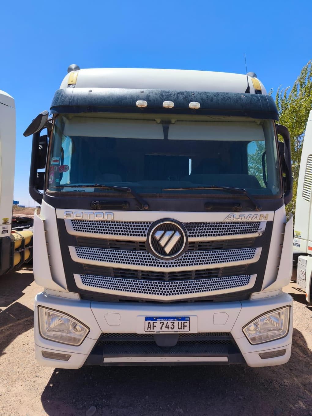 FOTON TRACTOR C/CABINA DORMITORIO AUMAN EST WP13 430, Año 2021. DOM: AF743UF. Ubicación: Planta Arenas, provincia de Neuquén