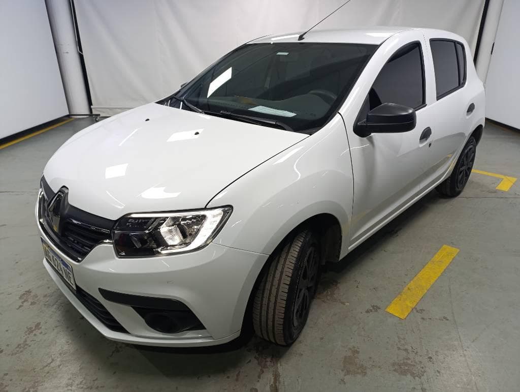 RENAULT  SANDERO LIFE 1.6, Año 2024. DOM: AG624NE. Ubicación: San Fernando, provincia de Buenos Aires
