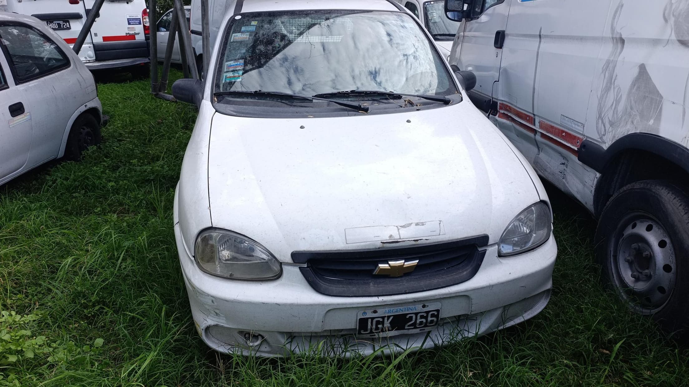 CHEVROLET UTILITARIO CORSA CLASSIC 3 PTAS CARGO 1.4N AA, Año 2010. DOM: JGK266. Ubicación: Lujan, provincia de Buenos Aires