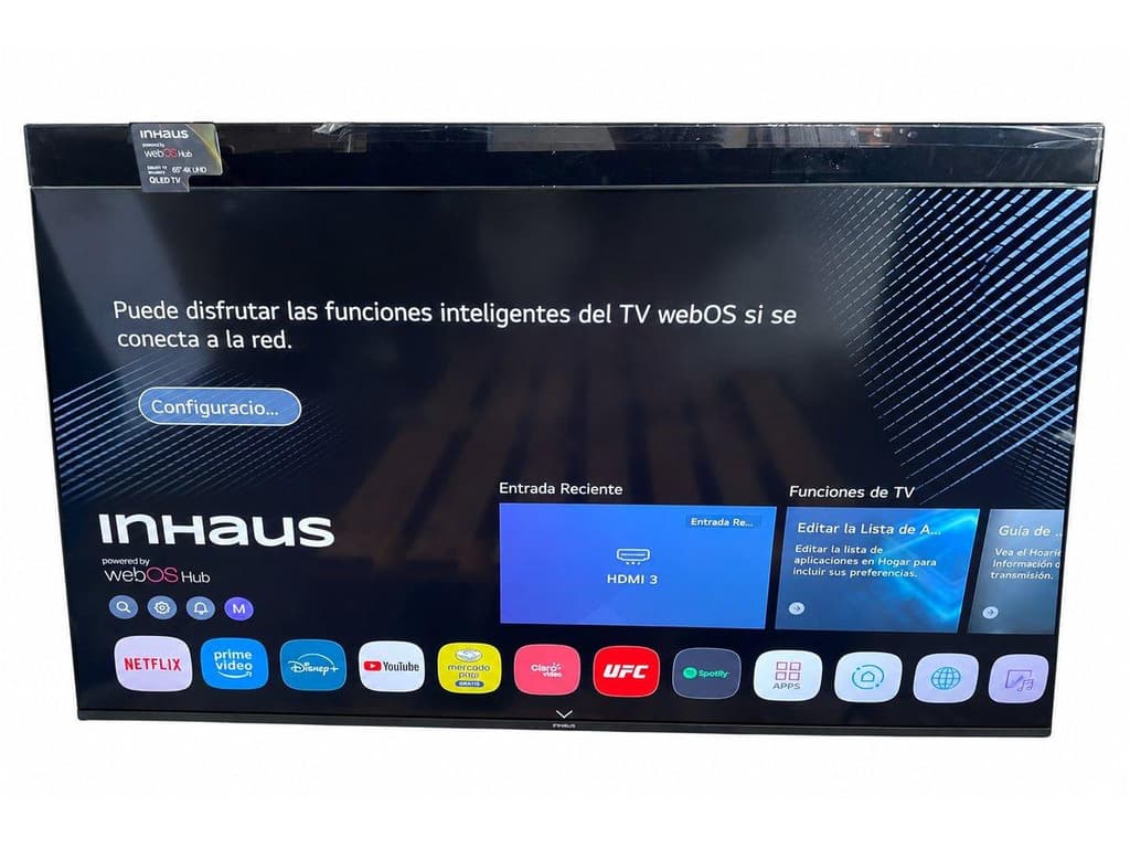 TV Inhaus QLED modelo 65A7