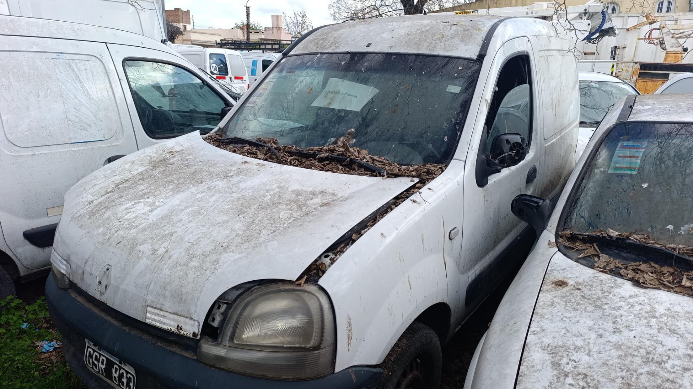RENAULT FURGON LIVIANO KANGOO EXP CONFORT 1.9, Año 2007. DOM: GSR833. Ubicación: Lujan, provincia de Buenos Aires
