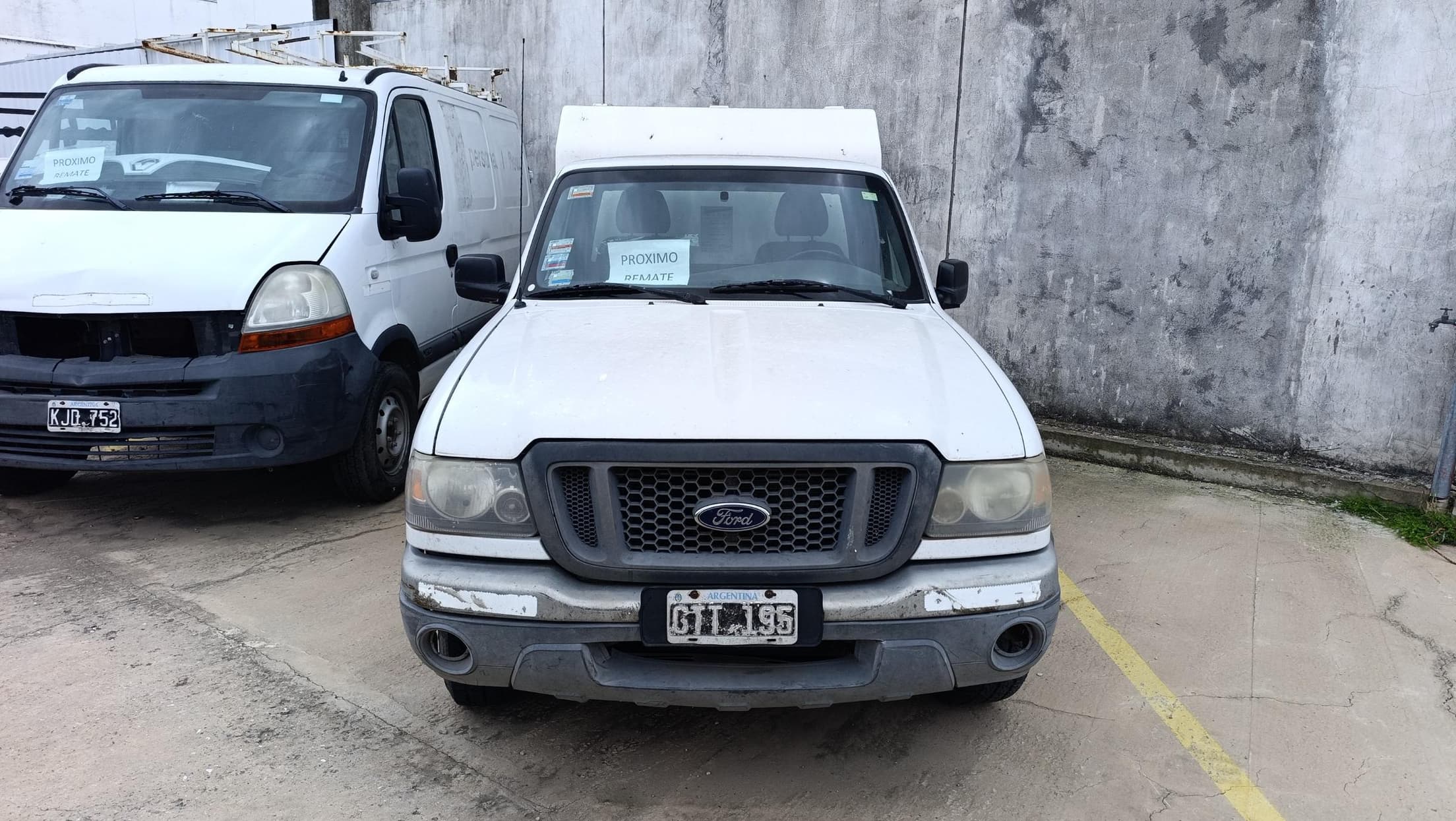 FORD PICK-UP RANGER CS 4X2 XL PLUS 3.0L D, Año 2007. DOM: GTT195. Ubicación: Rosario, provincia de Santa Fe