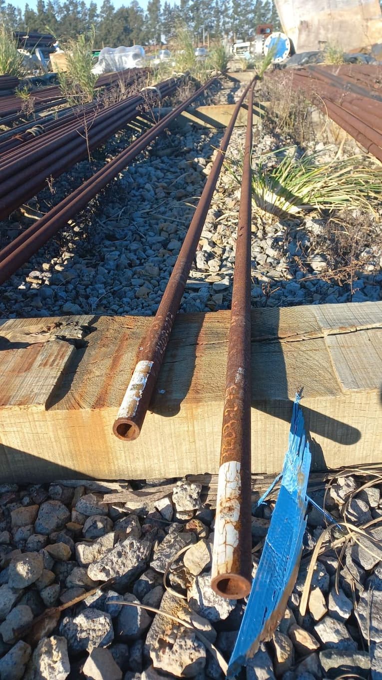 TUBULARES 3/4", Cantidad: 3356 unidades + 460 metros aprox, Condición: varios. LOC: Campana, provincia de Buenos Aires