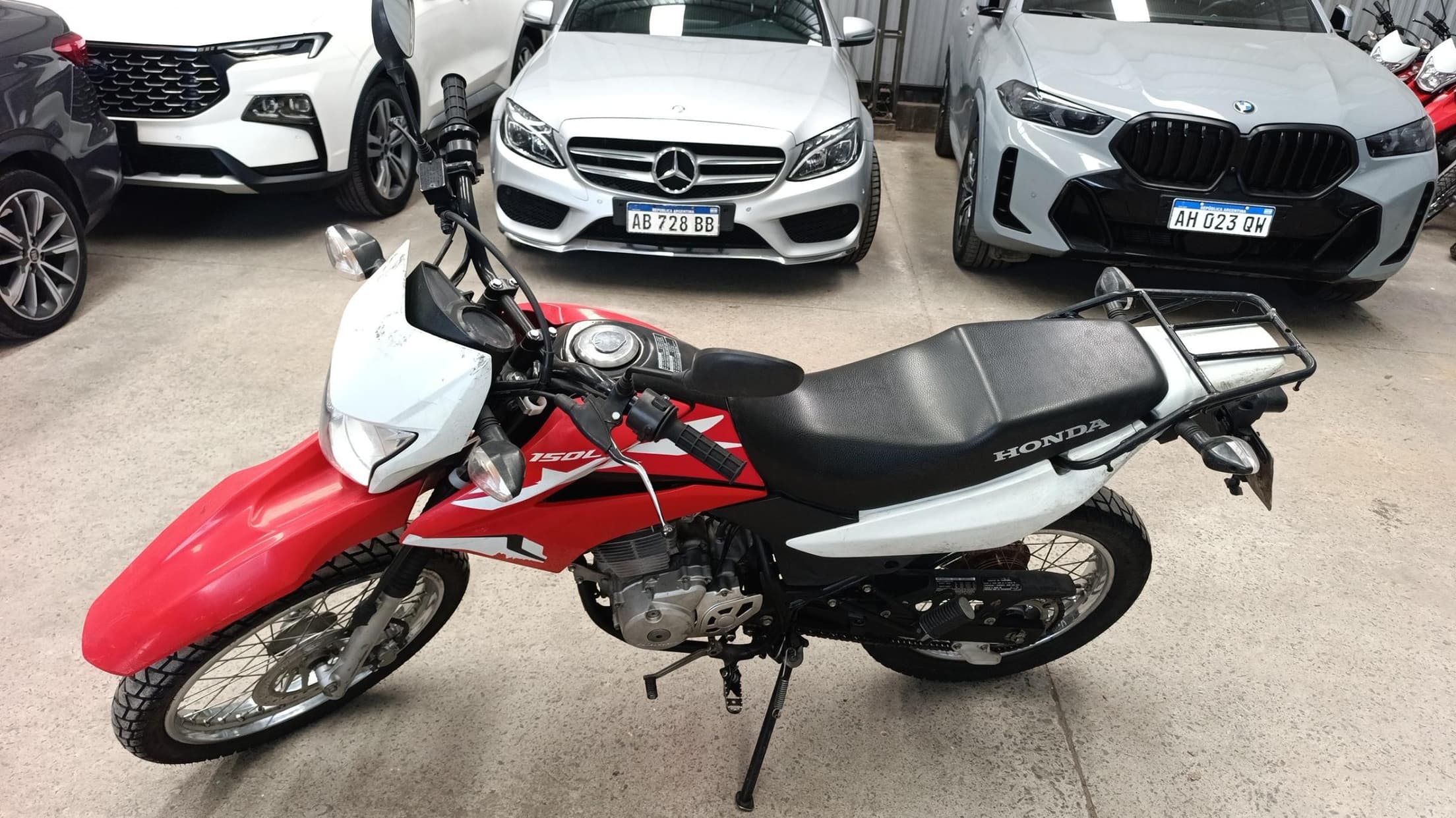 HONDA MOTOCICLETA XR 150 L, Año 2024. DOM: A219KIW. Ubicación: VICTORIA, provincia de Buenos Aires