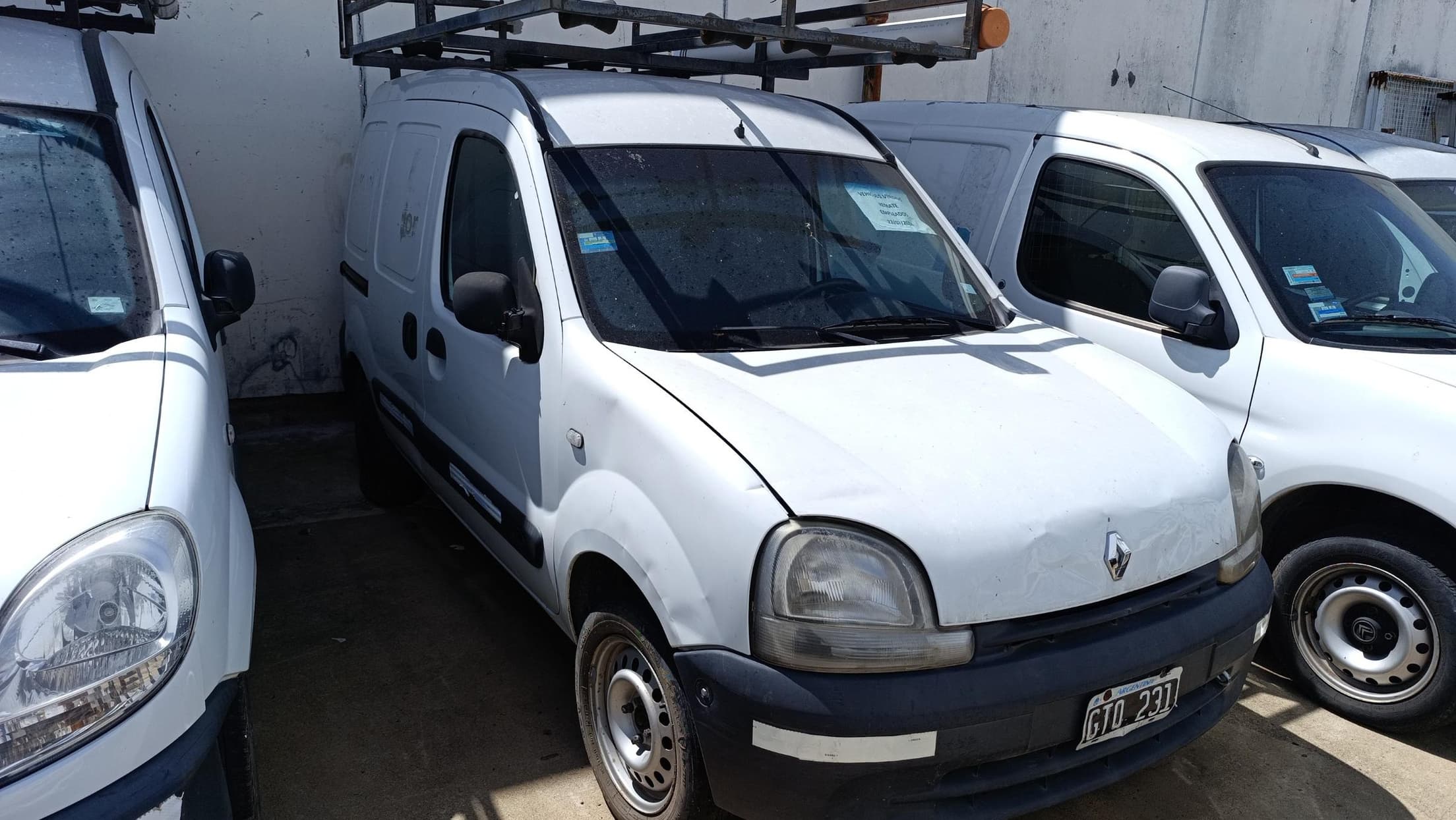 RENAULT FURGON  KANGOO EXP CONFORT 1.9 , Año 2007. DOM: GTQ231. Ubicación: Rosario, provincia de Santa Fe