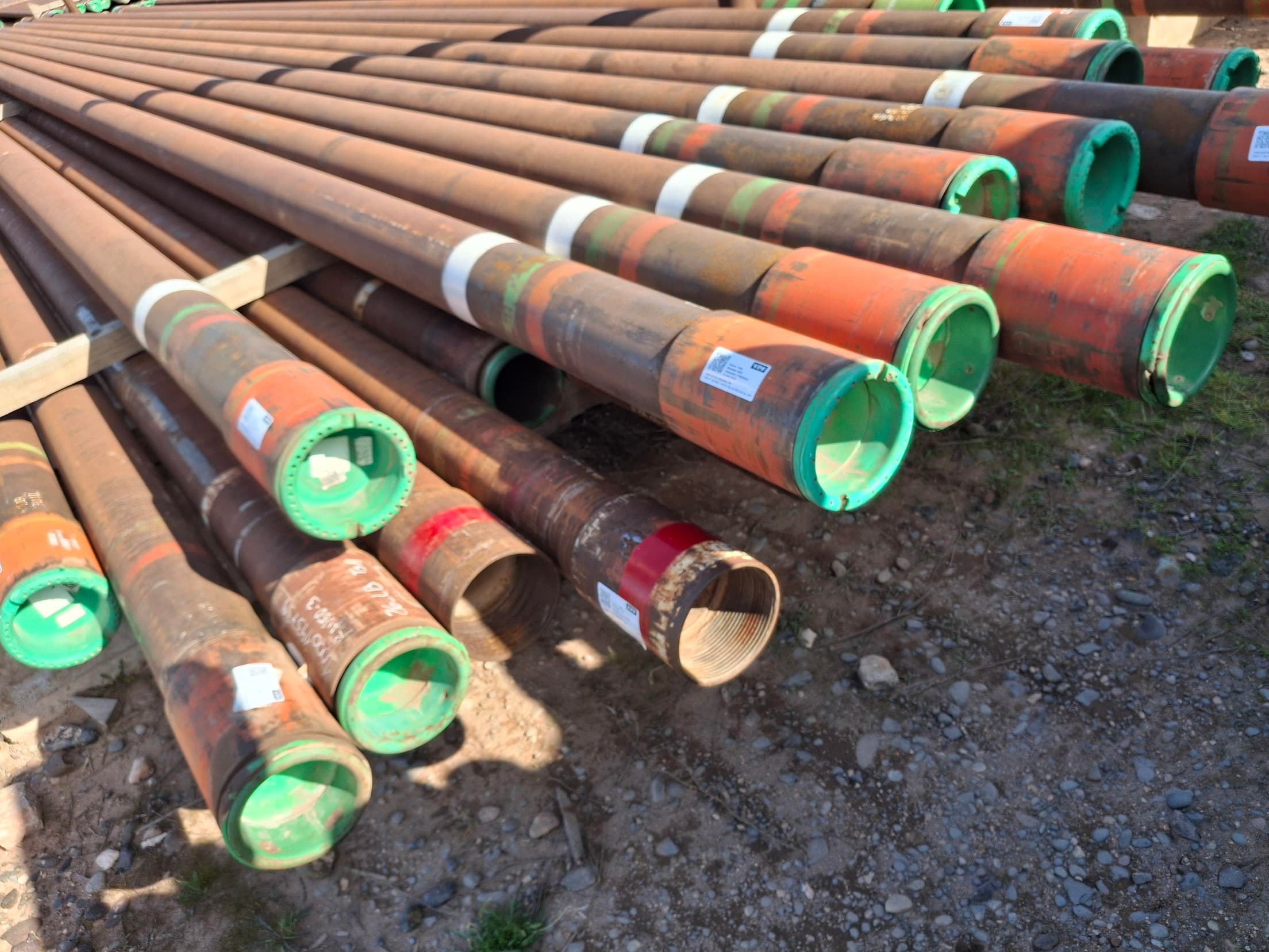 Casing 7", Cantidad: 312 metros aprox, Condición: rezago. LOC: Loma de la Lata, provincia de Neuquén
