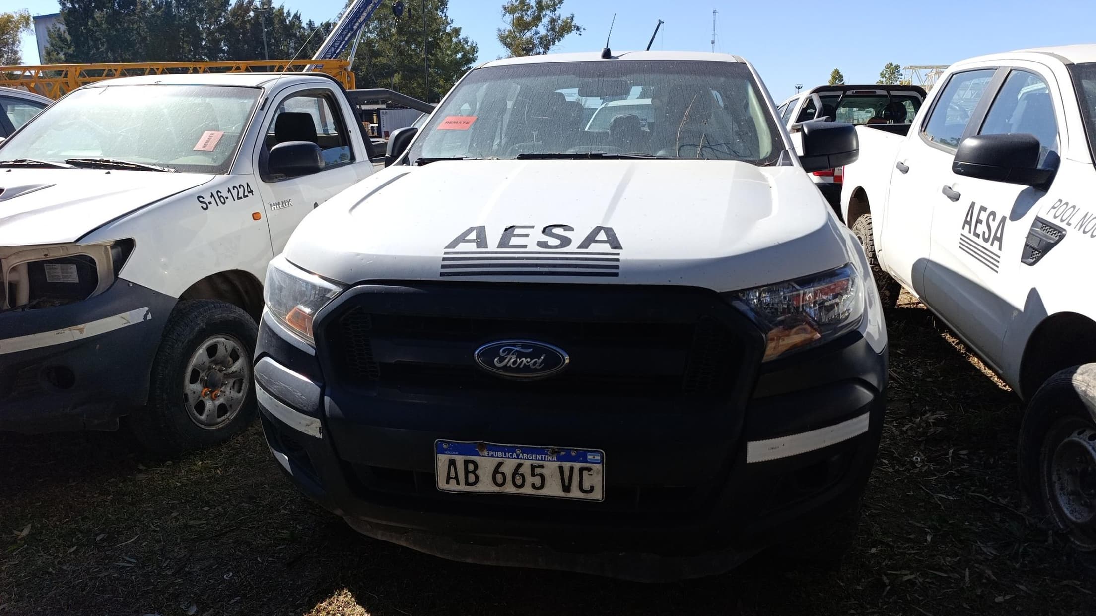 FORD PICK-UP NUEVA RANGER DC 4X2 XL 2.2L D, Año 2017. DOM: AB665VC. Ubicación: Canning, provincia de Buenos Aires