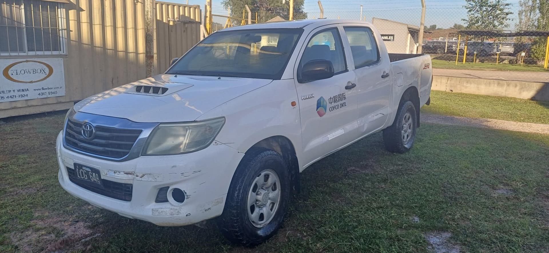 TOYOTA PICK-UP HILUX 4X2 CABINA DOBLE DX PACK 2.5 TDI, Año 2012. DOM: LCG648. Ubicación: Lima, provincia de Buenos Aires