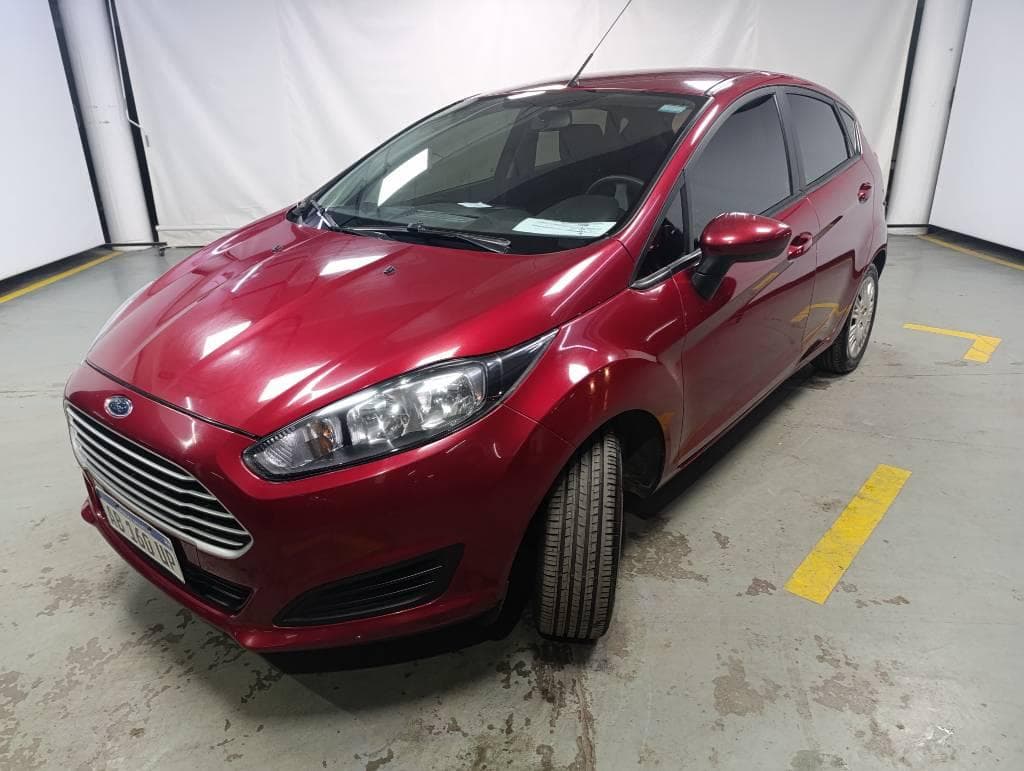 FORD SEDAN 5 PUERTAS FIESTA 1.6L S, Año 2017. DOM: AB160UP. Ubicación: San Fernando, provincia de Buenos Aires