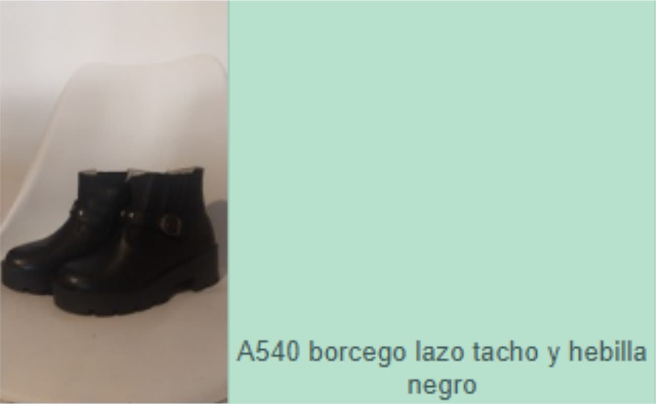 Lt. 194 Calzado