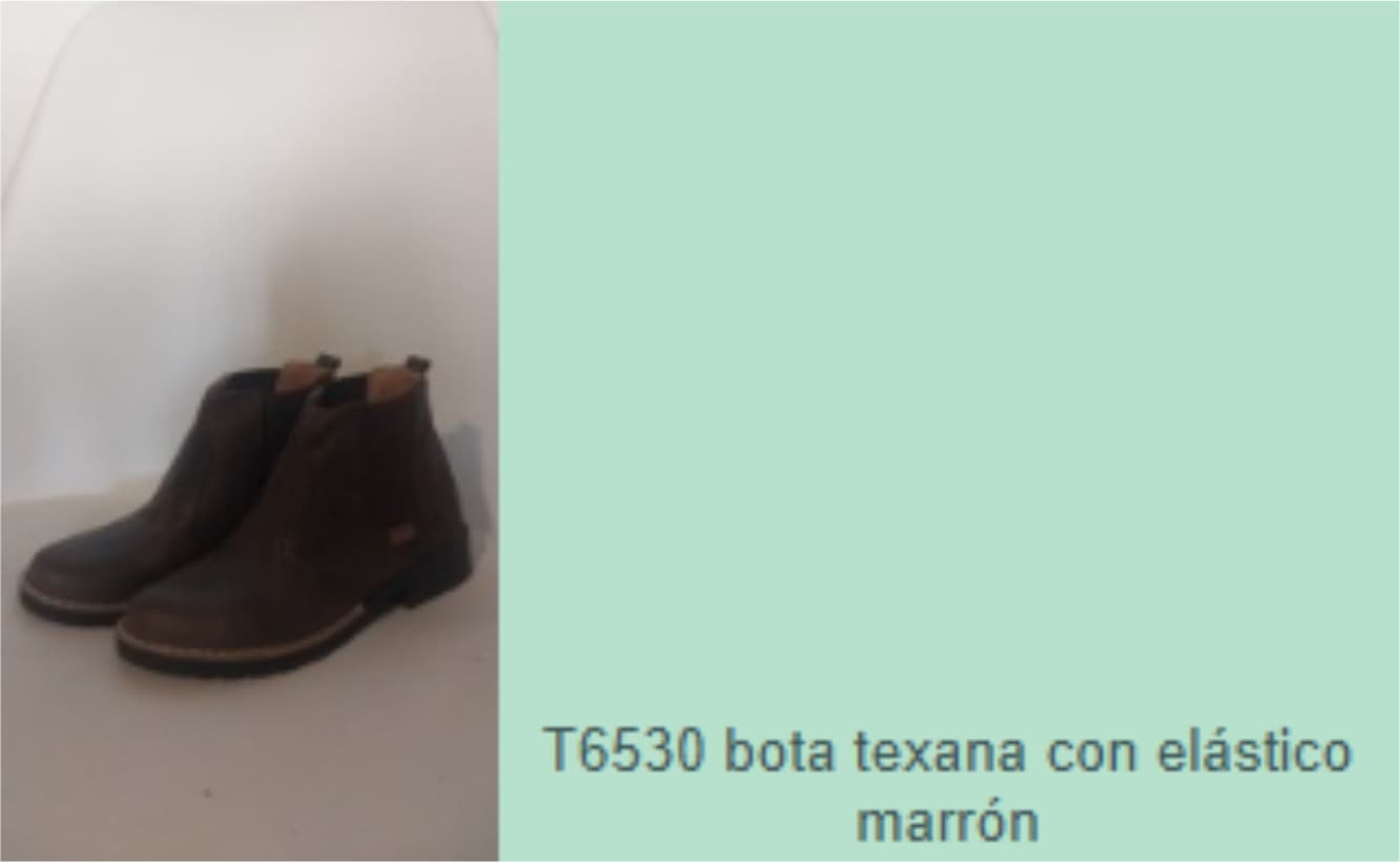 Lt. 196 Calzado