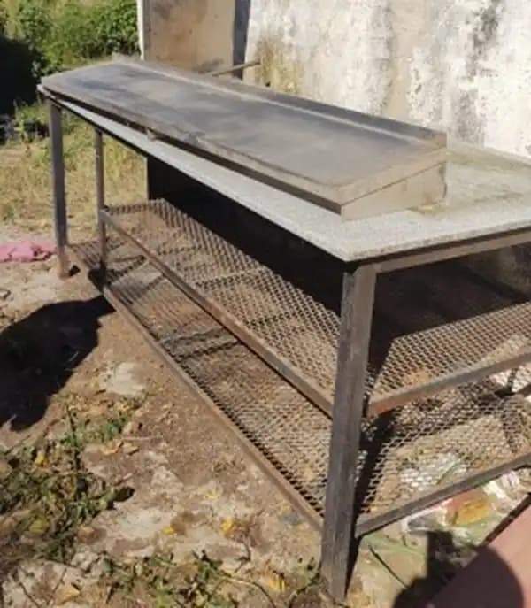 ESTANTE DE ACERO INOXIDABLE