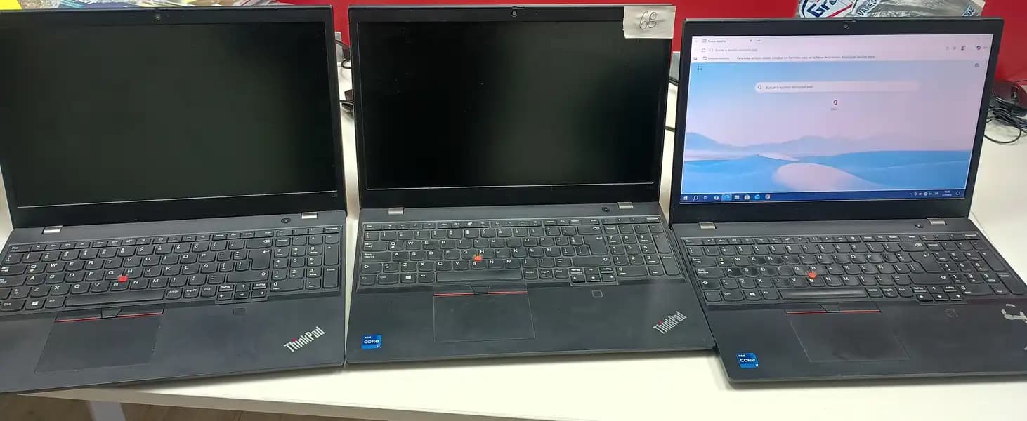 LOTE 3  Notebook Lenovo Thinkpad L15 I7 10510u 32g