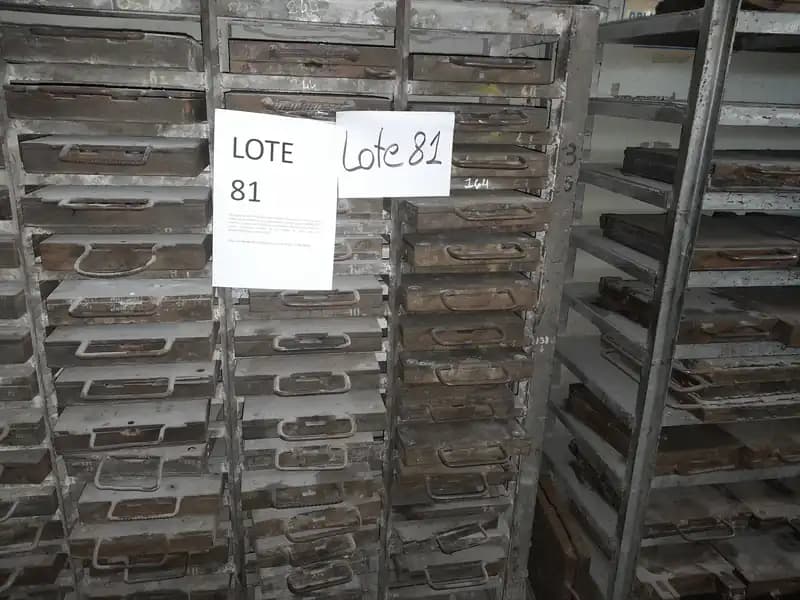 LOTE 81 - MATRICES DIFERENTES TAMAÑOS - PESAS DISC