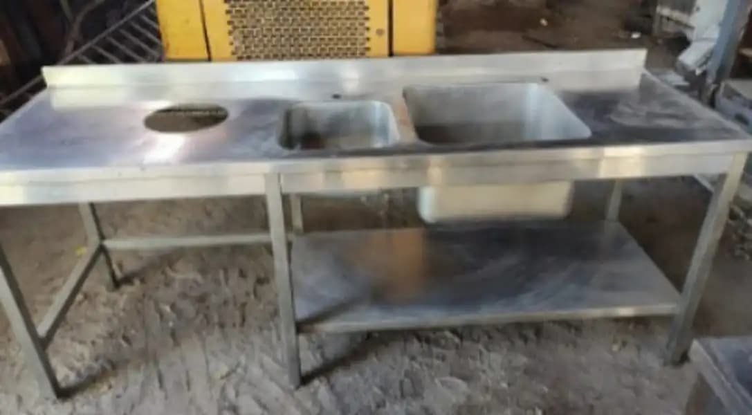 MESADA ACERO INOXIDABLE