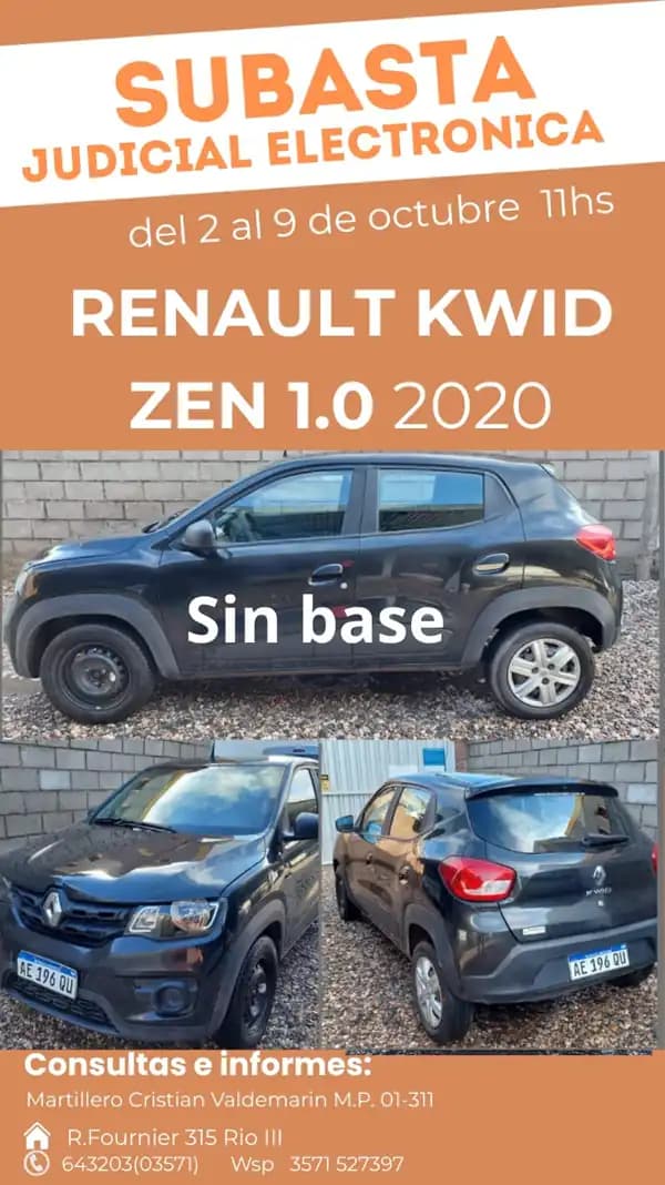 Kwid Año 2020