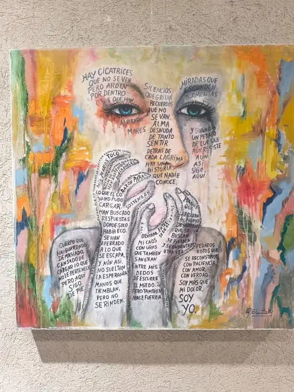 Obra de Arte; SOY UN ALMA LUMINOSA