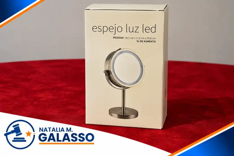 ESPEJO LUZ LED