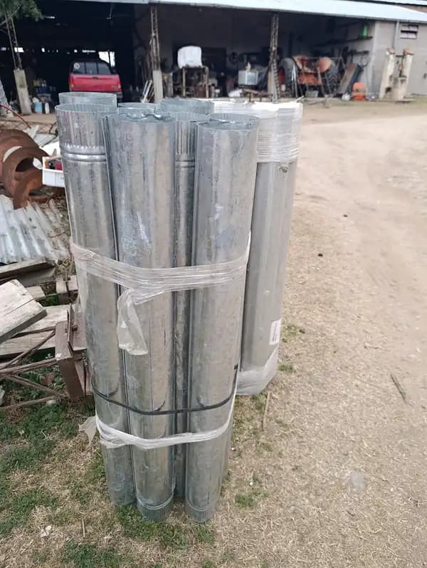caños de chapa galvanizadas