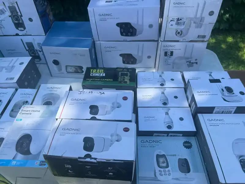 ESPECTACULAR LOTE DE CAMARAS DE SEGURIDAD