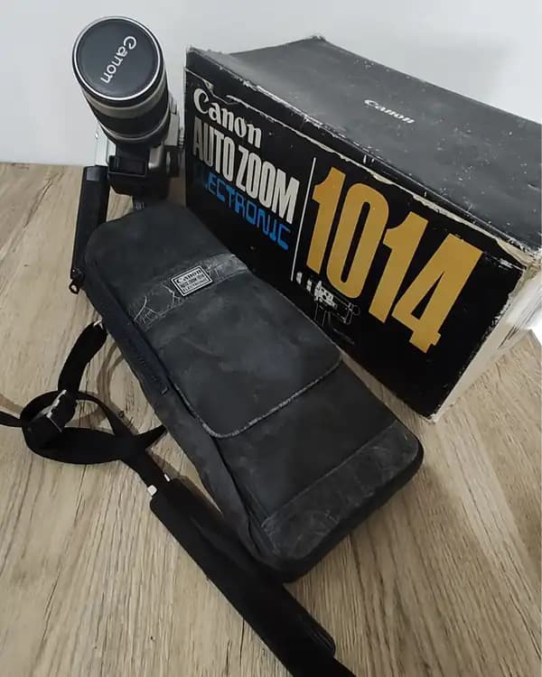 Filmadora Canon Auto Zoom 1014 Electronic Super 8