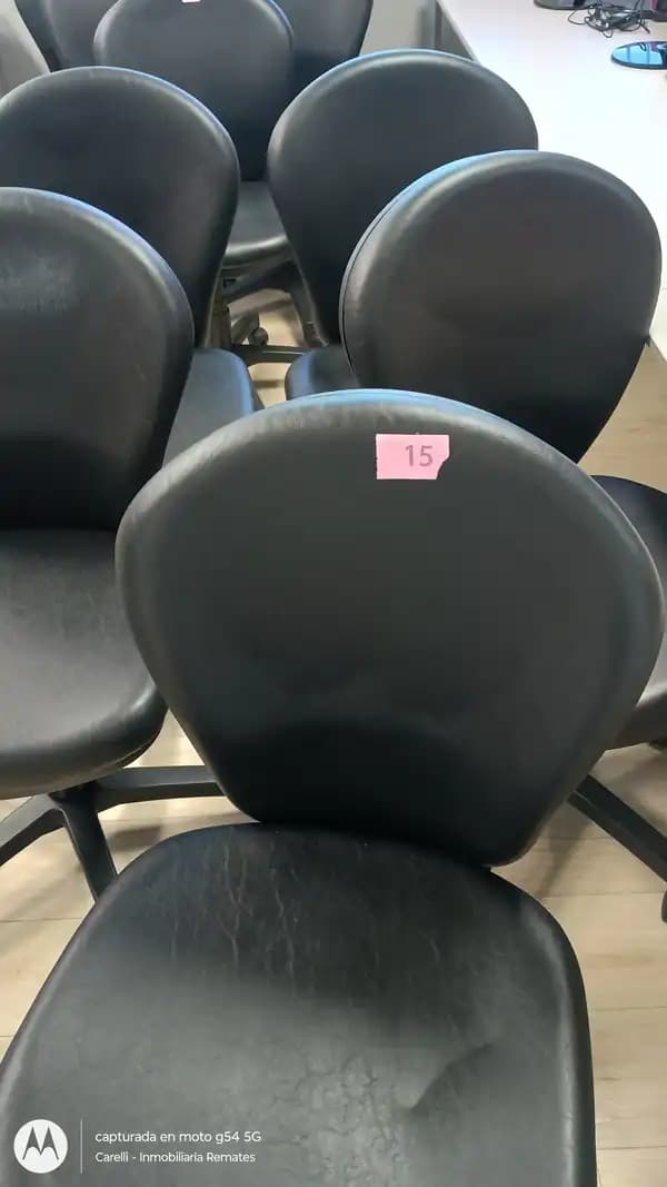 5   Silla Midonna giratoria sin apoyabrazos, simil