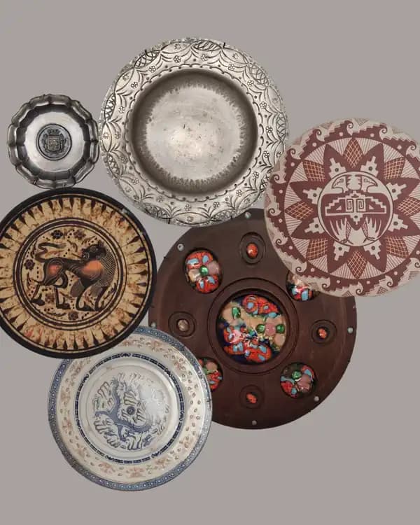 LOTE PLATOS DECORATIVOS