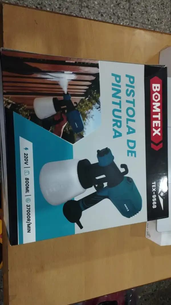 pistola de pintura