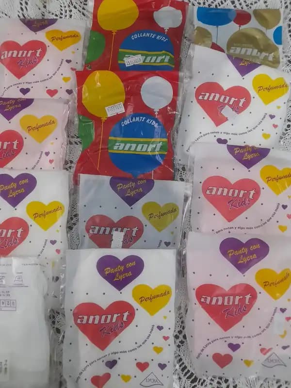 LOTE DE 14 PARES PANTY LYCRA ANORT