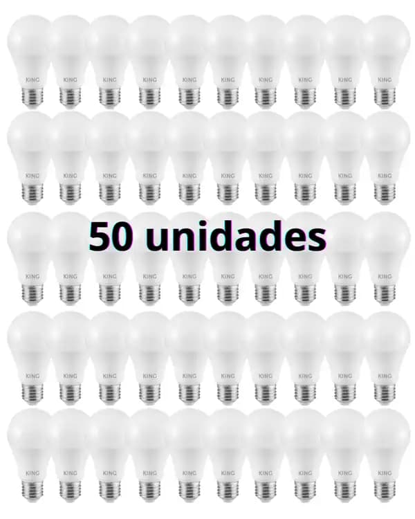 50 Lámparas LED E27