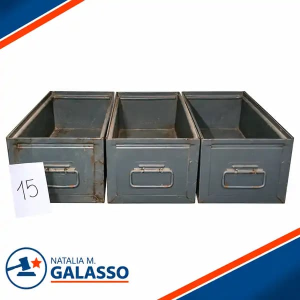 Cajas Industriales con tuercas- bulones etc nuevos