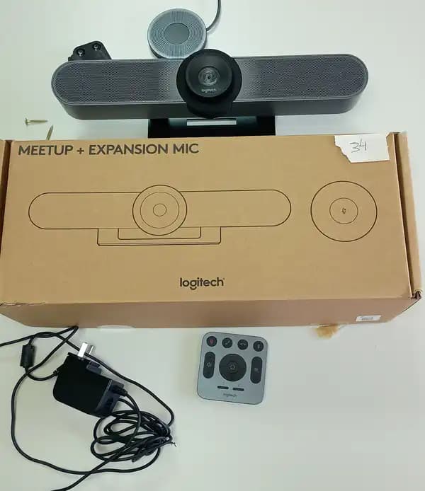 Cámara Logitech MeetUp + Microphone
