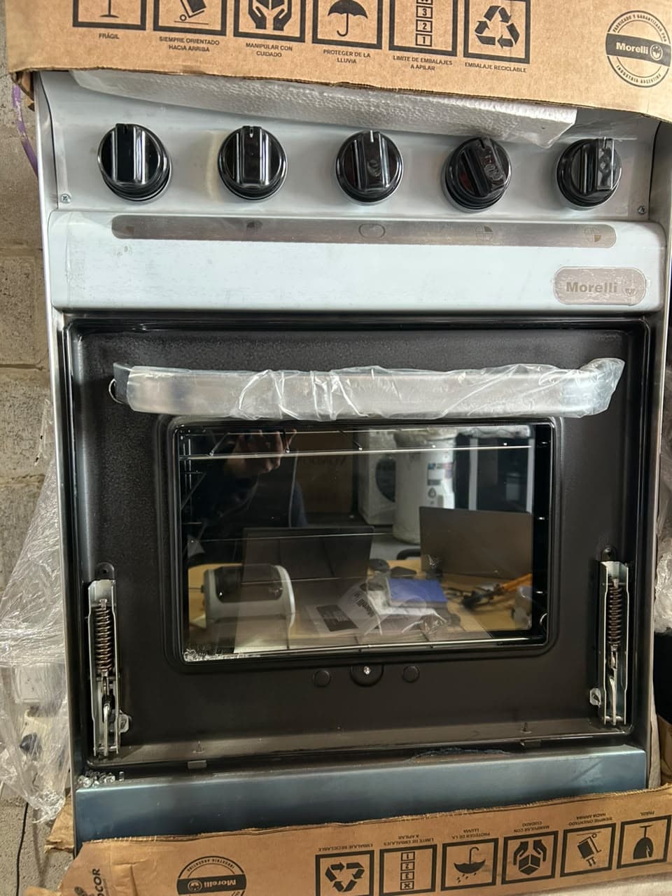 COCINA COUNTRY ACERO INOX PTA VISOR