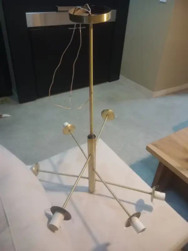 LAMPARA DE TECHO TIPO ARAÑA