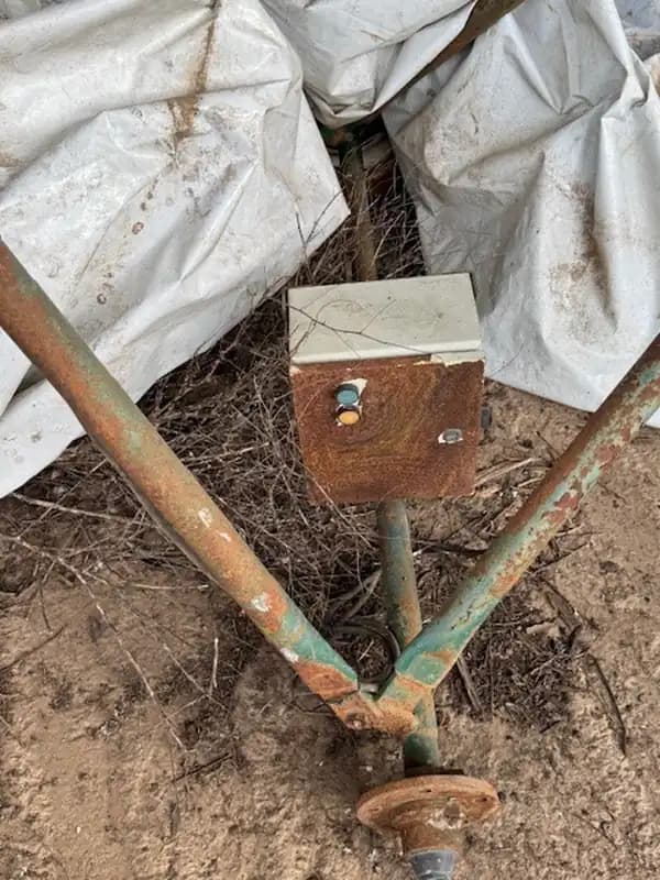 Un chimango de 7 mts con motor sin ruedas
