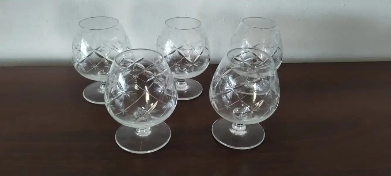 COPAS TALLADAS DE COGNAC