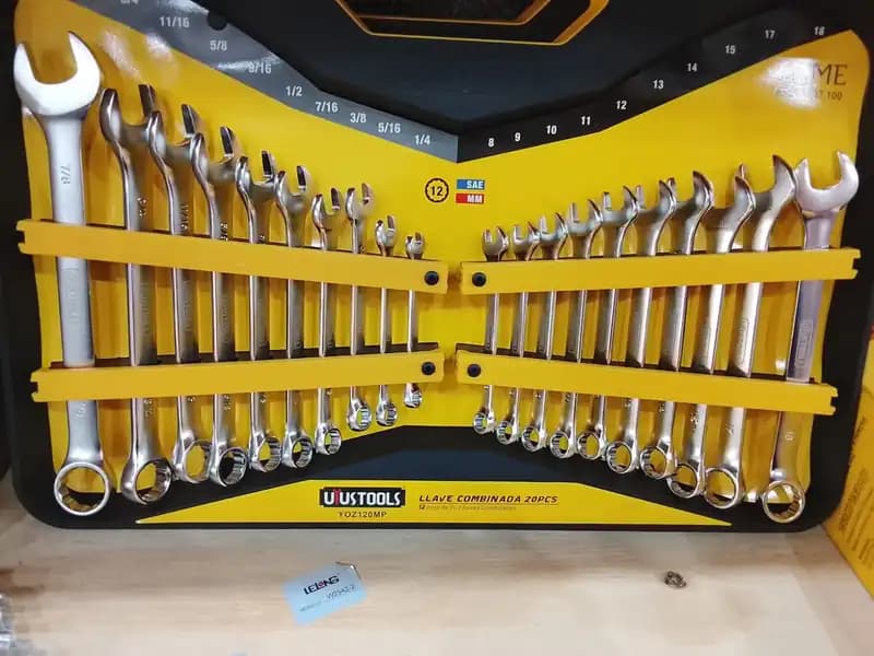 LLAVE COMBINADAS 20 PIEZAS
