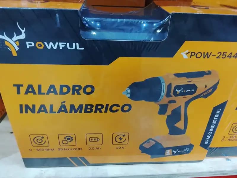 TALADRO INALAMBRICO
