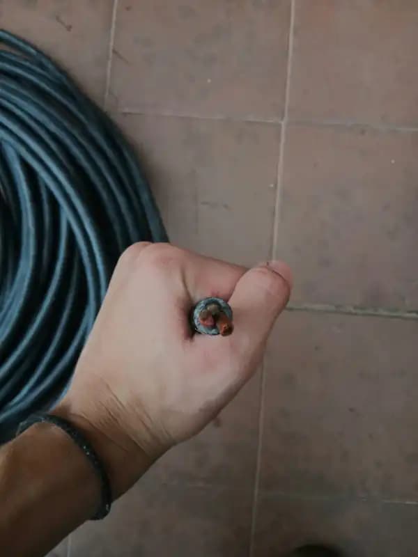 Cable Marlew tripolar EF340 3 x 4 mm x 30 mts