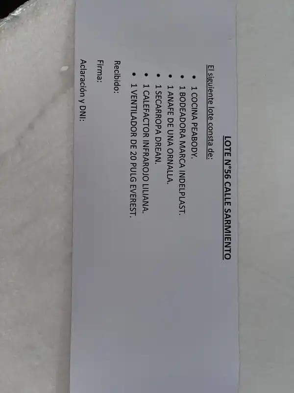 ARTICULOS P/ HOGAR VARIOS