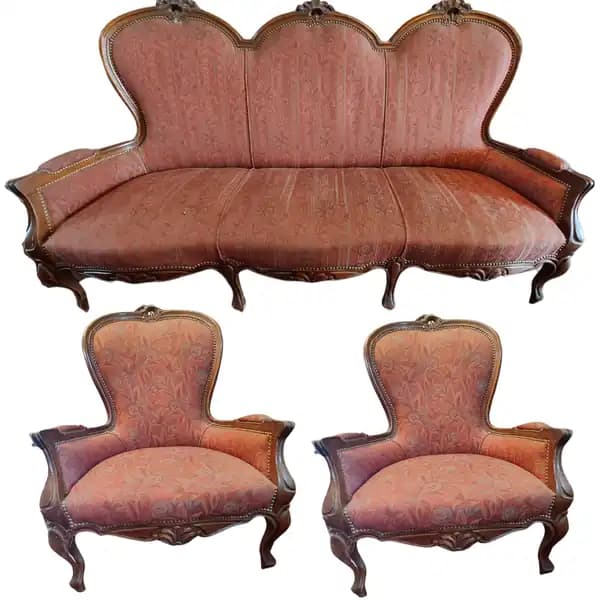 Juego de Sillones Colonial