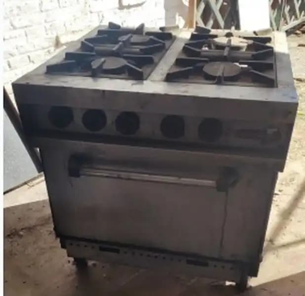 LOTE DE 2 COCINAS INDUSTRIALES