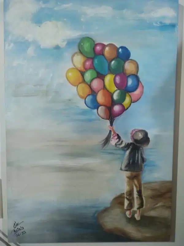 Obra de Arte; "SUEÑOS QUE VUELAN"